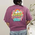 Daycare Teacher Daycare Provider Early Childhood Vibes Women's Comfort Colors T-Shirt Back Print Berry Daycare Teacher Daycare Provider Early Childhood Vibes Women's Comfort Colors T-Shirt Back Print Berry