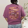 We Can Be Different On The Outside Melanin Teacher Men Women Kids Women's Comfort Colors T-Shirt Back Print Berry