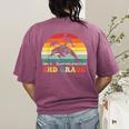 Dolphin Second Grade Back To School Teacher Student Women's Comfort Colors T-Shirt Back Print Berry Dolphin Second Grade Back To School Teacher Student Women's Comfort Colors T-Shirt Back Print Berry