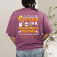 I Don't Need A Costume I'm A High School Teacher Halloween Women's Comfort Colors T-Shirt Back Print Berry I Don't Need A Costume I'm A High School Teacher Halloween Women's Comfort Colors T-Shirt Back Print Berry