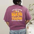 I Don't Need A Costume I'm A Math Teacher Halloween Women's Comfort Colors T-Shirt Back Print Berry I Don't Need A Costume I'm A Math Teacher Halloween Women's Comfort Colors T-Shirt Back Print Berry
