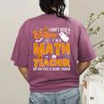 I Don't Need a Costume I'm A Math Teacher Halloween Costume Women's Comfort Colors T-Shirt Back Print Berry I Don't Need a Costume I'm A Math Teacher Halloween Costume Women's Comfort Colors T-Shirt Back Print Berry