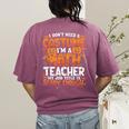 I Don't Need a Costume I'm a Math Teacher Retro Halloween Women's Comfort Colors T-Shirt Back Print Berry I Don't Need a Costume I'm a Math Teacher Retro Halloween Women's Comfort Colors T-Shirt Back Print Berry