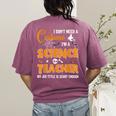 I Don't Need A Costume I'm A Science Teacher Halloween For Men Women Women's Comfort Colors T-Shirt Back Print Berry I Don't Need A Costume I'm A Science Teacher Halloween For Men Women Women's Comfort Colors T-Shirt Back Print Berry
