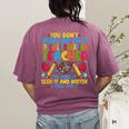 You Don't Scare Me I'm A Special Education Teacher SPED Women's Comfort Colors T-Shirt Back Print Berry You Don't Scare Me I'm A Special Education Teacher SPED Women's Comfort Colors T-Shirt Back Print Berry