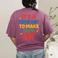 Drawing Art Artist Teacher It’s A Good Day To Make Some Art Women's Comfort Colors T-Shirt Back Print Berry Drawing Art Artist Teacher It’s A Good Day To Make Some Art Women's Comfort Colors T-Shirt Back Print Berry