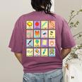 Dual Language Crew Bilingual Spanish Teacher Back To School For Men Women Women's Comfort Colors T-Shirt Back Print Berry