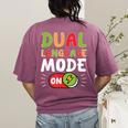 Dual Language Teacher Bilingual Teacher Women's Comfort Colors T-Shirt Back Print Berry Dual Language Teacher Bilingual Teacher Women's Comfort Colors T-Shirt Back Print Berry
