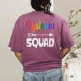 Dyslexia Awareness Month Dyslexia Teacher Therapist Women's Comfort Colors T-Shirt Back Print Berry