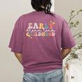 Early Childhood Dream Team Daycare Teacher Toddler Teacher Women's Comfort Colors T-Shirt Back Print Berry Early Childhood Dream Team Daycare Teacher Toddler Teacher Women's Comfort Colors T-Shirt Back Print Berry