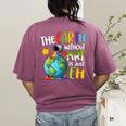 Earth Without Art Is Just Eh Artist Art Teacher Women's Comfort Colors T-Shirt Back Print Berry Earth Without Art Is Just Eh Artist Art Teacher Women's Comfort Colors T-Shirt Back Print Berry