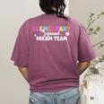 Elementary Squad Dream Team Teacher Student Back To School Women's Comfort Colors T-Shirt Back Print Berry Elementary Squad Dream Team Teacher Student Back To School Women's Comfort Colors T-Shirt Back Print Berry