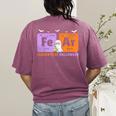 Elements Of Halloween Fear Periodically Chemistry Teacher Women's Comfort Colors T-Shirt Back Print Berry Elements Of Halloween Fear Periodically Chemistry Teacher Women's Comfort Colors T-Shirt Back Print Berry