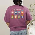 ELL Is My Jam English Language Learner Aide ELL Teacher Women's Comfort Colors T-Shirt Back Print Berry