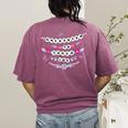 Enchanted To Teach You Bracelet Teacher Back To School Women's Comfort Colors T-Shirt Back Print Berry Enchanted To Teach You Bracelet Teacher Back To School Women's Comfort Colors T-Shirt Back Print Berry