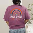 Every Student Matters Paraprofessional Support Teacher Women's Comfort Colors T-Shirt Back Print Berry Every Student Matters Paraprofessional Support Teacher Women's Comfort Colors T-Shirt Back Print Berry