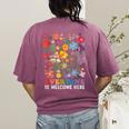 Everyone Is Welcome Here Tshirt Idaho Teacher Support Retro Women's Comfort Colors T-Shirt Back Print Berry Everyone Is Welcome Here Tshirt Idaho Teacher Support Retro Women's Comfort Colors T-Shirt Back Print Berry