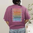 Executive Functioning Skills Back To School Sped Teacher SLP Women's Comfort Colors T-Shirt Back Print Berry