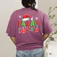 FA LA 8 Christmas Santa FA La Math Teacher Student Women's Comfort Colors T-Shirt Back Print Berry FA LA 8 Christmas Santa FA La Math Teacher Student Women's Comfort Colors T-Shirt Back Print Berry