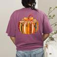 Fall Book Halloween Costume Autumn Pumpkin Teacher Kids Women's Comfort Colors T-Shirt Back Print Berry Fall Book Halloween Costume Autumn Pumpkin Teacher Kids Women's Comfort Colors T-Shirt Back Print Berry