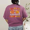 Fall In Love With Learning Autumn Pumpkin Fall Teacher Kids Women's Comfort Colors T-Shirt Back Print Berry Fall In Love With Learning Autumn Pumpkin Fall Teacher Kids Women's Comfort Colors T-Shirt Back Print Berry