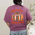 Fall In Love With Learning Book Lover Autumn Pumpkin Teacher Women's Comfort Colors T-Shirt Back Print Berry Fall In Love With Learning Book Lover Autumn Pumpkin Teacher Women's Comfort Colors T-Shirt Back Print Berry