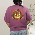 Fall Pumpkin Book Lover Spooky Librarian Teacher Halloween Women's Comfort Colors T-Shirt Back Print Berry Fall Pumpkin Book Lover Spooky Librarian Teacher Halloween Women's Comfort Colors T-Shirt Back Print Berry