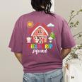 Farm Field Trip Squad Field Day 2025 Teachers Students Women's Comfort Colors T-Shirt Back Print Berry