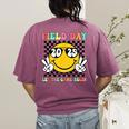 Field Day 2025 Let The Games Begin Yellow Team Teachers Kids Women's Comfort Colors T-Shirt Back Print Berry
