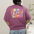 In My Field Day Era Teacher Kids Cute Groovy Field Day Women's Comfort Colors T-Shirt Back Print Berry