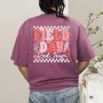Field Day Red Team Outdoor Field Day Games For Kids Teacher Women's Comfort Colors T-Shirt Back Print Berry