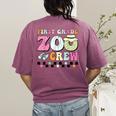 Field Zoo Trip Shirt For Teacher First Grade Crew For Men Women Kids Women's Comfort Colors T-Shirt Back Print Berry Field Zoo Trip Shirt For Teacher First Grade Crew For Men Women Kids Women's Comfort Colors T-Shirt Back Print Berry