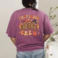First Grade Crew Thanksgiving Fall Teacher 1st Grade Team Women's Comfort Colors T-Shirt Back Print Berry First Grade Crew Thanksgiving Fall Teacher 1st Grade Team Women's Comfort Colors T-Shirt Back Print Berry