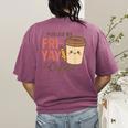 Friyay Teacher Coffee Friday School Cute Fri Yay Women's Comfort Colors T-Shirt Back Print Berry Friyay Teacher Coffee Friday School Cute Fri Yay Women's Comfort Colors T-Shirt Back Print Berry