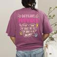 Full Heart Daycare Provider Nanny Au Pair Pre-K Teacher Women's Comfort Colors T-Shirt Back Print Berry Full Heart Daycare Provider Nanny Au Pair Pre-K Teacher Women's Comfort Colors T-Shirt Back Print Berry