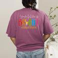 Your Future Is Bright Kindergarten Teacher Life Men Women Women's Comfort Colors T-Shirt Back Print Berry Your Future Is Bright Kindergarten Teacher Life Men Women Women's Comfort Colors T-Shirt Back Print Berry