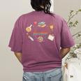Future Teacher Costume For Kids Women's Comfort Colors T-Shirt Back Print Berry Future Teacher Costume For Kids Women's Comfort Colors T-Shirt Back Print Berry