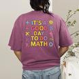 Good Day To Do Math Teacher Appreciation Day Science Women's Comfort Colors T-Shirt Back Print Berry Good Day To Do Math Teacher Appreciation Day Science Women's Comfort Colors T-Shirt Back Print Berry
