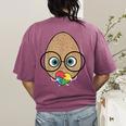 The Good Egg Teacher Halloween Costume Food Group Cute Women's Comfort Colors T-Shirt Back Print Berry The Good Egg Teacher Halloween Costume Food Group Cute Women's Comfort Colors T-Shirt Back Print Berry