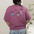 Grammar Teacher Punctuation English First Day Back To School Women's Comfort Colors T-Shirt Back Print Berry Grammar Teacher Punctuation English First Day Back To School Women's Comfort Colors T-Shirt Back Print Berry
