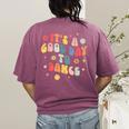 Groovy Its A Good Day To Dance Dance Teacher Women's Comfort Colors T-Shirt Back Print Berry Groovy Its A Good Day To Dance Dance Teacher Women's Comfort Colors T-Shirt Back Print Berry
