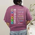 Growth Mindset Shirt Positive School Classroom Teacher Women's Comfort Colors T-Shirt Back Print Berry Growth Mindset Shirt Positive School Classroom Teacher Women's Comfort Colors T-Shirt Back Print Berry