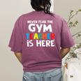 Gym Teacher Back To School Teacher Shirts For Men Women Girls Kids Women's Comfort Colors T-Shirt Back Print Berry Gym Teacher Back To School Teacher Shirts For Men Women Girls Kids Women's Comfort Colors T-Shirt Back Print Berry