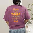 Halloween Cutest Pumpkins First Grade Teacher Women's Comfort Colors T-Shirt Back Print Berry Halloween Cutest Pumpkins First Grade Teacher Women's Comfort Colors T-Shirt Back Print Berry