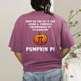 Halloween Pumpkin Pi Math Geometry Teachers Students For Men Women Kids Women's Comfort Colors T-Shirt Back Print Berry Halloween Pumpkin Pi Math Geometry Teachers Students For Men Women Kids Women's Comfort Colors T-Shirt Back Print Berry