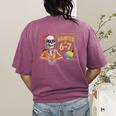 Haunted By 6-7 Teacher Halloween 67 Women's Comfort Colors T-Shirt Back Print Berry Haunted By 6-7 Teacher Halloween 67 Women's Comfort Colors T-Shirt Back Print Berry