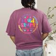 Head Start Dream Team Squad Teacher Headstart Back To School Women's Comfort Colors T-Shirt Back Print Berry Head Start Dream Team Squad Teacher Headstart Back To School Women's Comfort Colors T-Shirt Back Print Berry