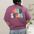 Head Start Team Homeschool Teacher Headstart Back To School Women's Comfort Colors T-Shirt Back Print Berry Head Start Team Homeschool Teacher Headstart Back To School Women's Comfort Colors T-Shirt Back Print Berry