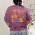 In My Homeschool Mama Era Mom Teacher Women's Comfort Colors T-Shirt Back Print Berry In My Homeschool Mama Era Mom Teacher Women's Comfort Colors T-Shirt Back Print Berry