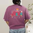 HUGvyn Square Root 4489 Math Teacher 67 Meme Halloween Women's Comfort Colors T-Shirt Back Print Berry